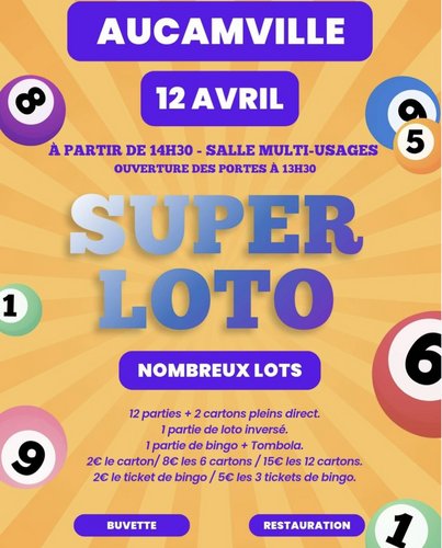 affiche loto