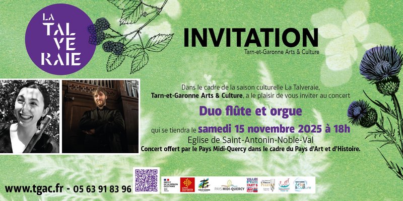 Invitation concert La Talveraie